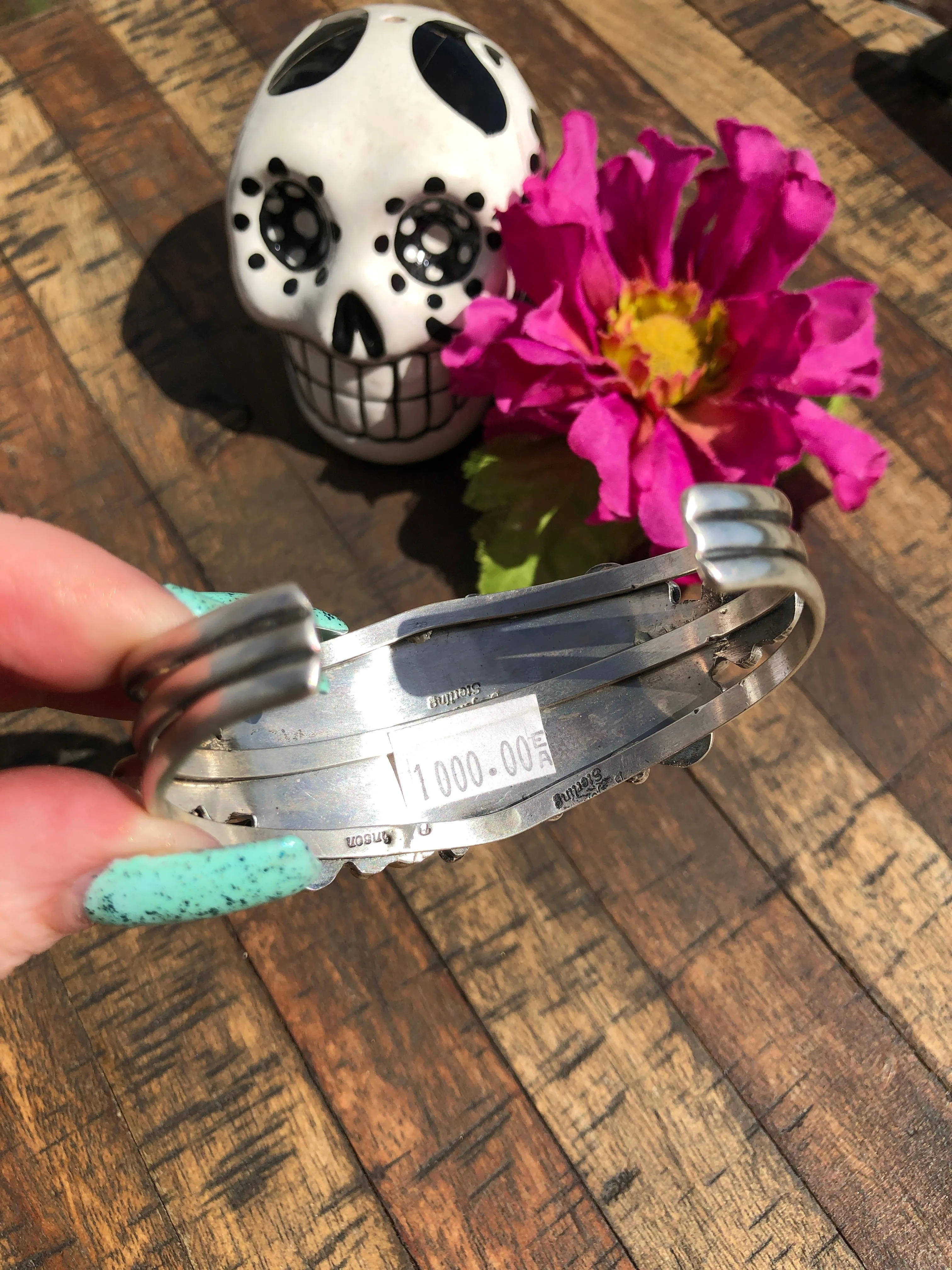 Carico Lake Turquoise Cuff