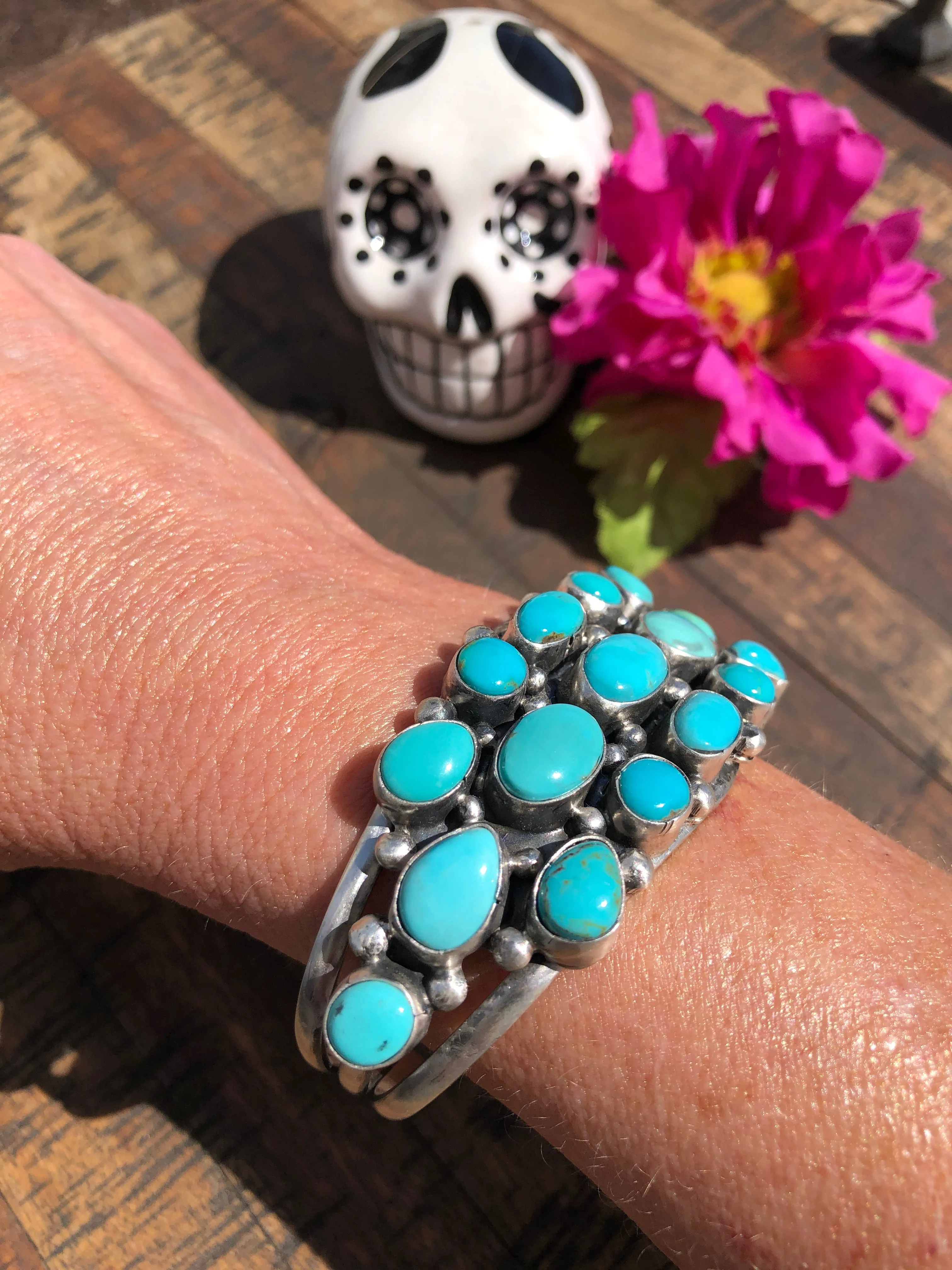 Carico Lake Turquoise Cuff