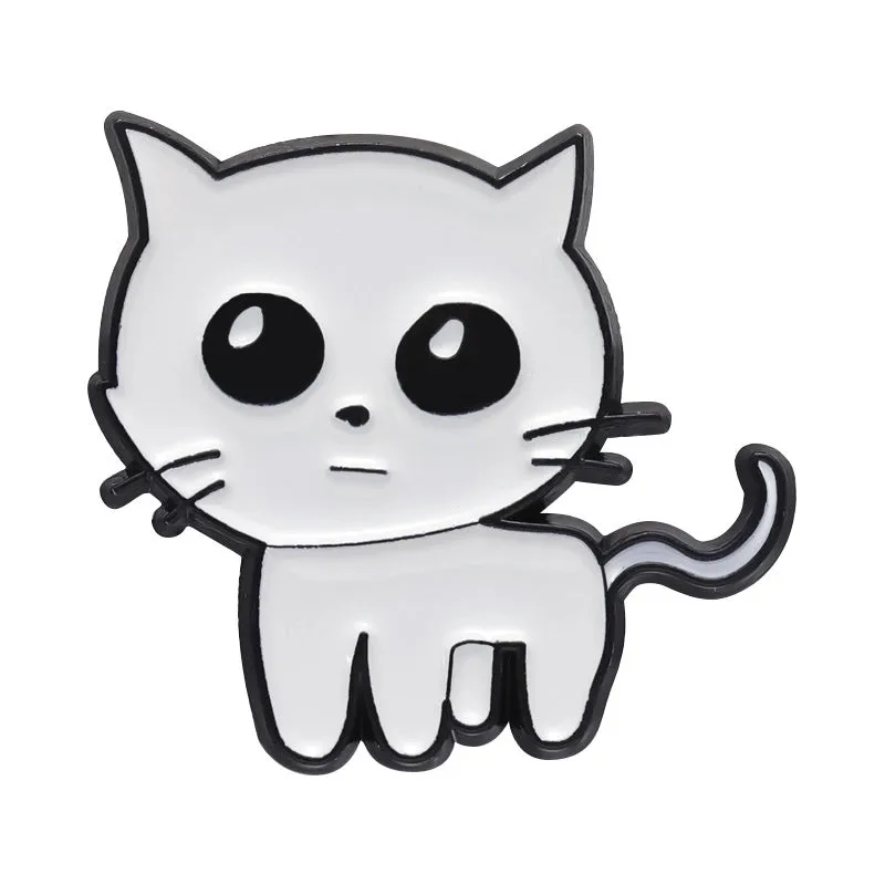 Cartoon Style Animal Alloy Stoving Varnish Plating Unisex Brooches