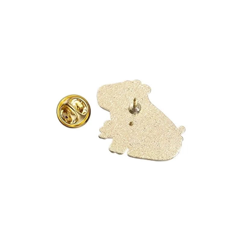 Cartoon Style Cute Animal Flower Alloy Stoving Varnish Plating Unisex Brooches
