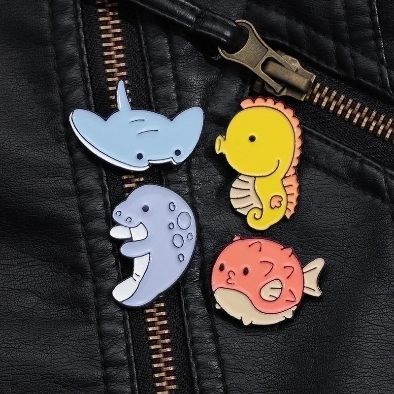 Cartoon Style Cute Animal Frog Alloy Stamping Stoving Varnish Plating Unisex Brooches