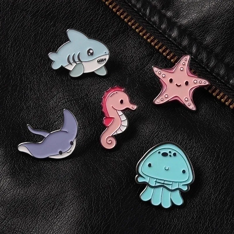 Cartoon Style Cute Animal Frog Alloy Stamping Stoving Varnish Plating Unisex Brooches