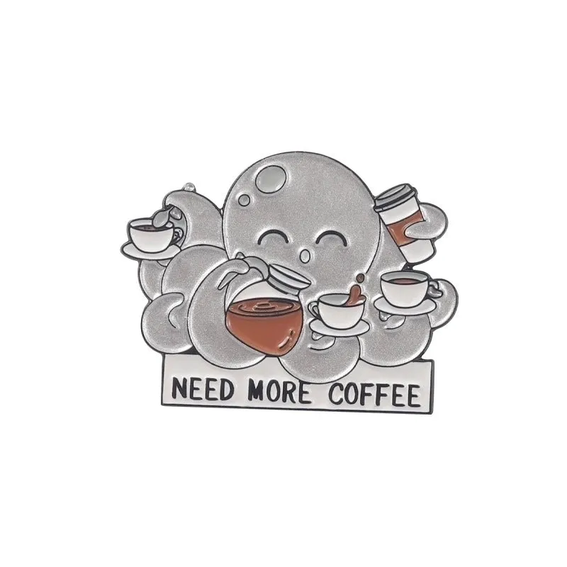 Cartoon Style Cute Animal Frog Alloy Stamping Stoving Varnish Plating Unisex Brooches