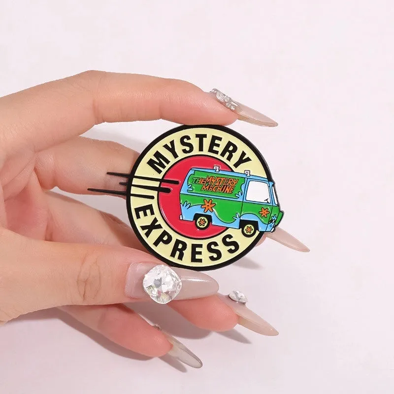 Cartoon Style Cute Animal Letter Plant Alloy Stoving Varnish Plating Unisex Brooches Collar Pin