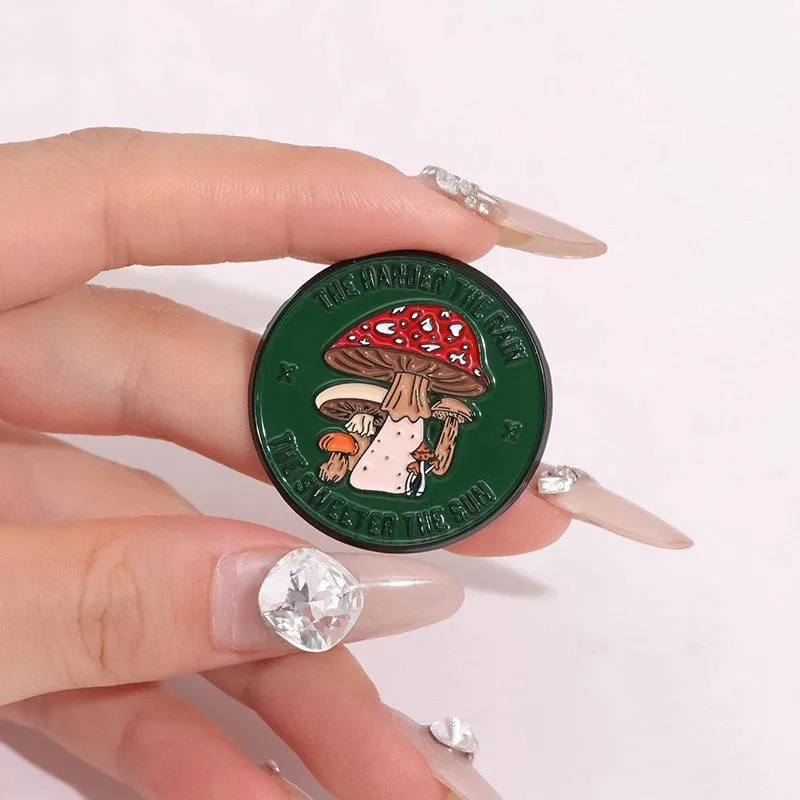 Cartoon Style Cute Animal Letter Plant Alloy Stoving Varnish Plating Unisex Brooches Collar Pin