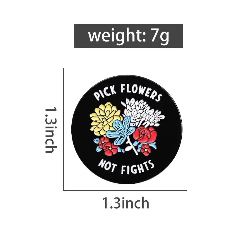 Cartoon Style Cute Animal Letter Plant Alloy Stoving Varnish Plating Unisex Brooches Collar Pin