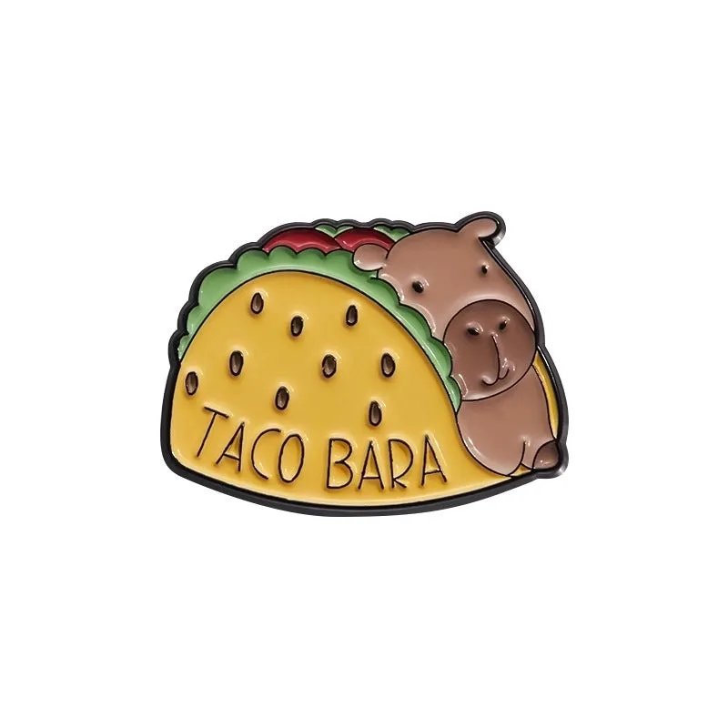 Cartoon Style Cute Animal Squirrel Bee Alloy Stamping Stoving Varnish Plating Unisex Brooches