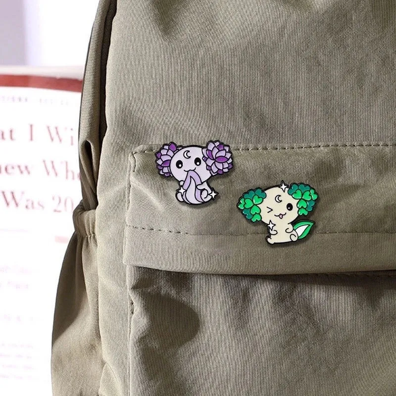 Cartoon Style Cute Cowboy Style Animal Alloy Stamping Stoving Varnish Plating Unisex Brooches Collar Pin