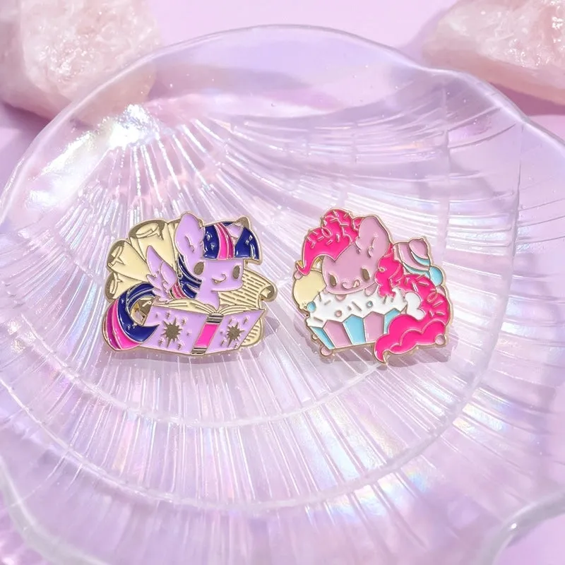 Cartoon Style Cute Cowboy Style Animal Alloy Stamping Stoving Varnish Plating Women's Brooches