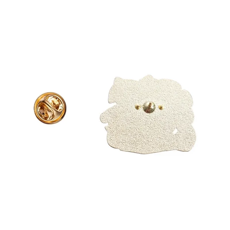 Cartoon Style Cute Cowboy Style Animal Alloy Stamping Stoving Varnish Plating Women's Brooches