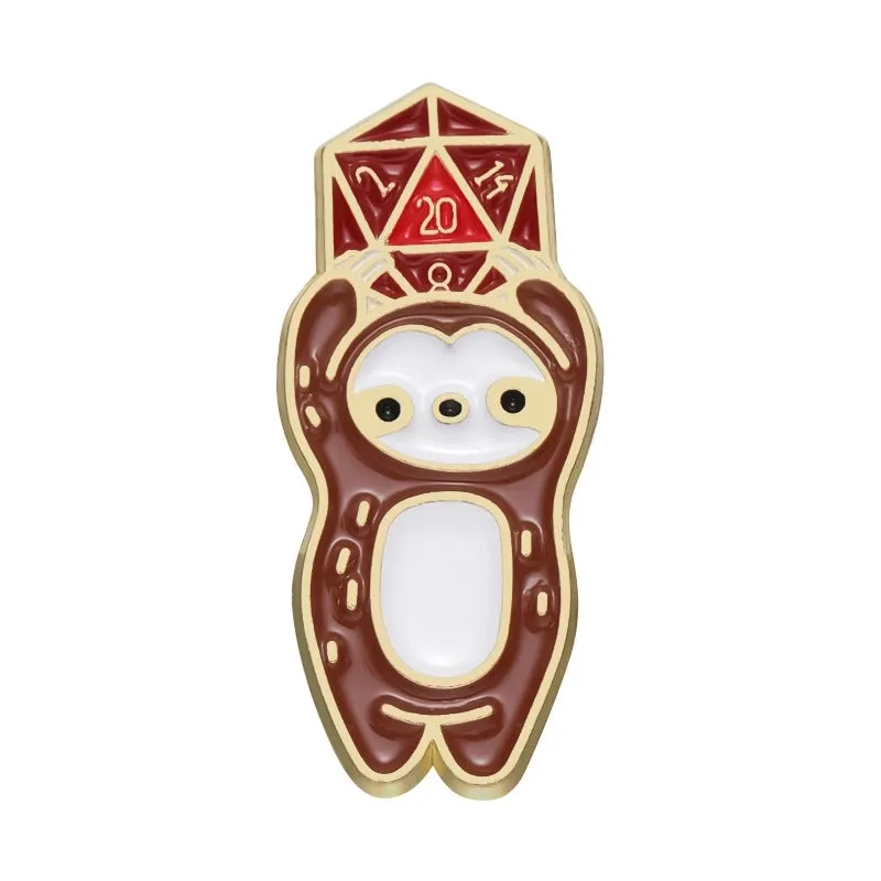 Cartoon Style Cute Cowboy Style Animal Fox Alloy Stamping Stoving Varnish Plating Unisex Brooches