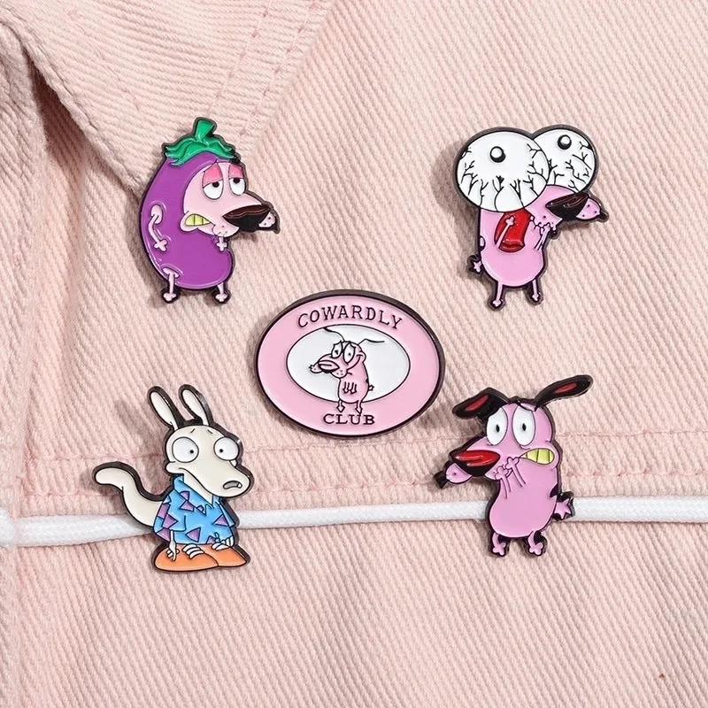Cartoon Style Cute Cowboy Style Animal Fox Alloy Stamping Stoving Varnish Plating Unisex Brooches