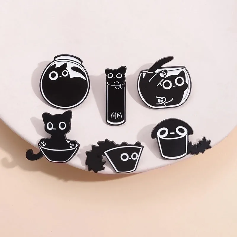 Cartoon Style Cute Pin Animal Alloy Plating Unisex Brooches