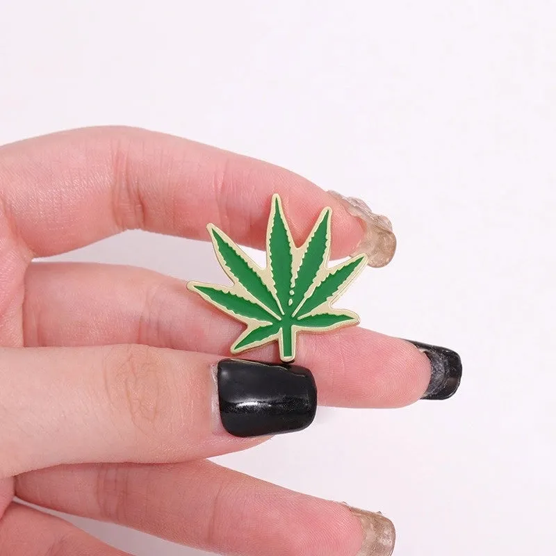 Cartoon Style Cute Pin Animal Letter Plant Alloy Stamping Stoving Varnish Plating Unisex Badge Brooches Collar Pin