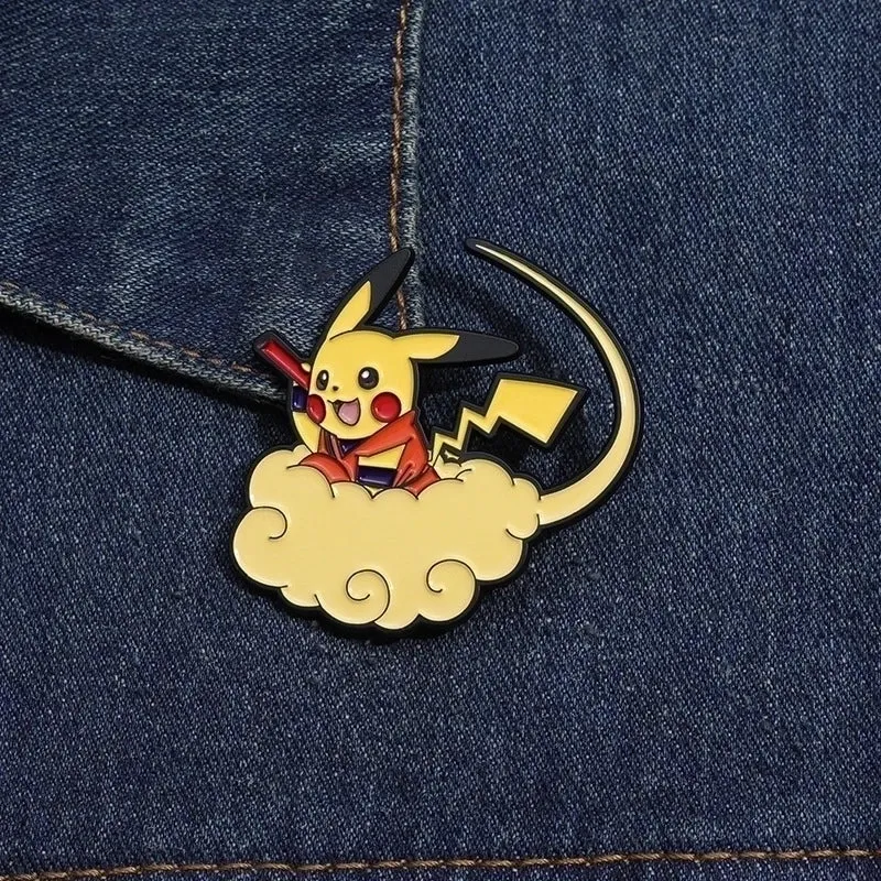 Cartoon Style Original Design Cowboy Style Animal Bear Bat Alloy Stamping Stoving Varnish Plating Kid's Adults Brooches