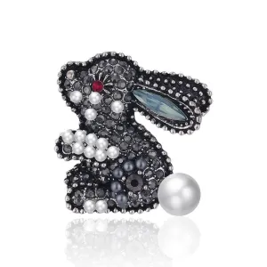 Cartoon Style Pin Animal Alloy Stoving Varnish Women'S Brooches