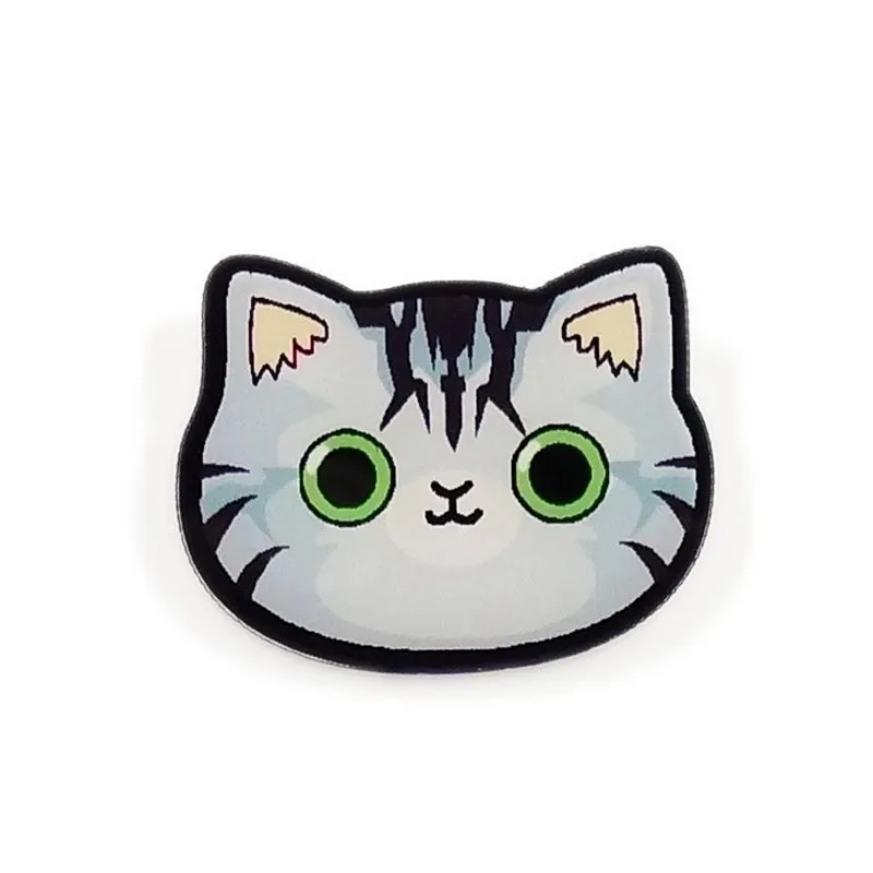 Cartoon Style Pin Animal Arylic Plating Unisex Brooches