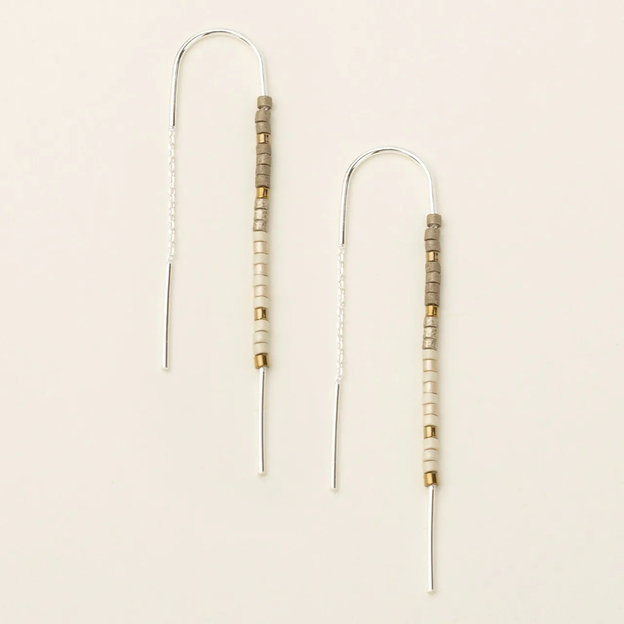 Chromacolor Miyuki Thread Earrings
