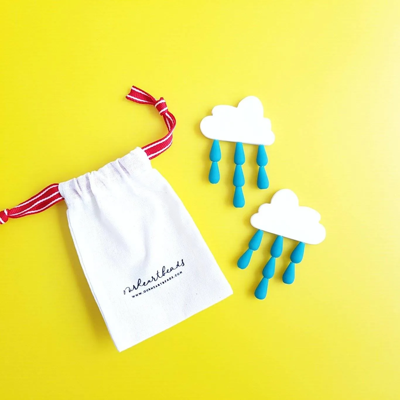 Cloud Rainy Brooch