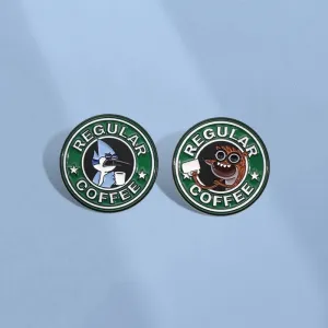 Cute Funny Pin Animal Letter Alloy Plating Unisex Brooches