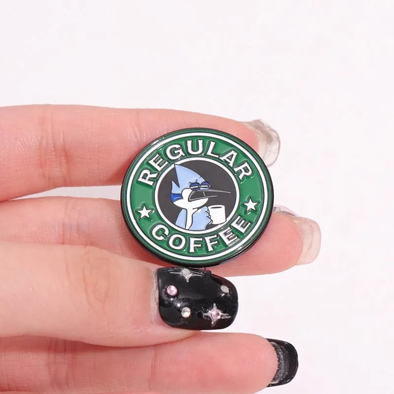 Cute Funny Pin Animal Letter Alloy Plating Unisex Brooches