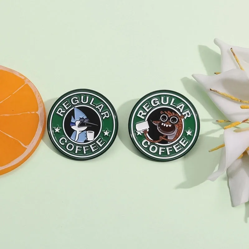 Cute Funny Pin Animal Letter Alloy Plating Unisex Brooches