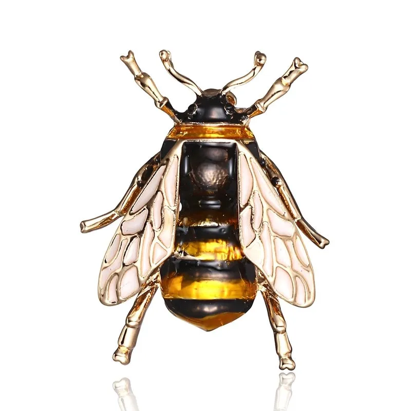 Fashion Pin Animal Alloy Plating Rhinestones Unisex Brooches