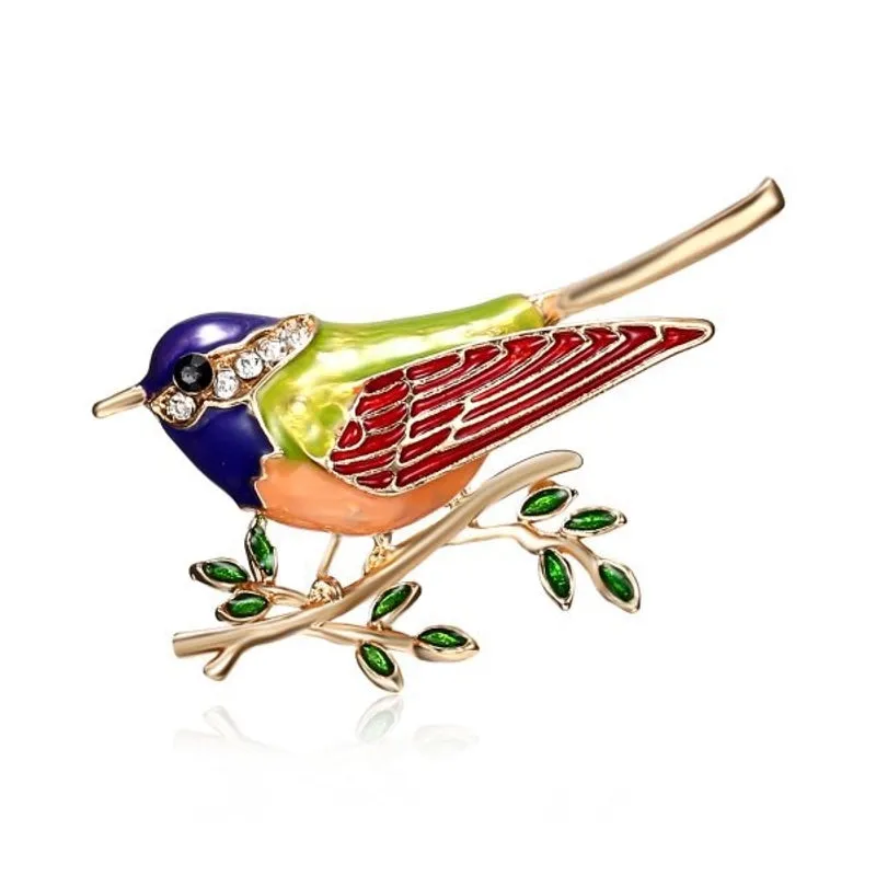 Fashion Pin Animal Alloy Plating Rhinestones Unisex Brooches