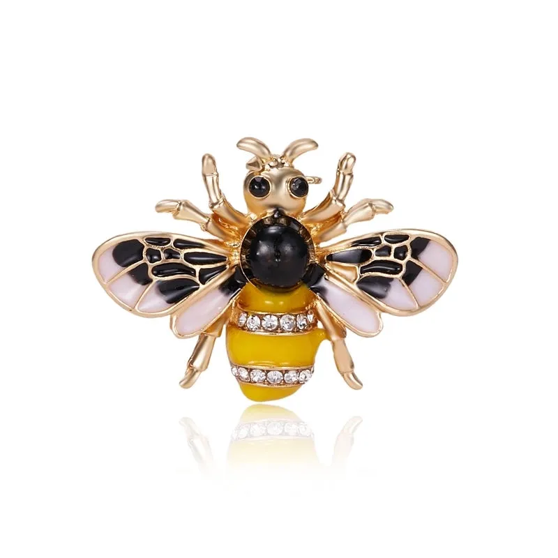 Fashion Pin Animal Alloy Plating Rhinestones Unisex Brooches