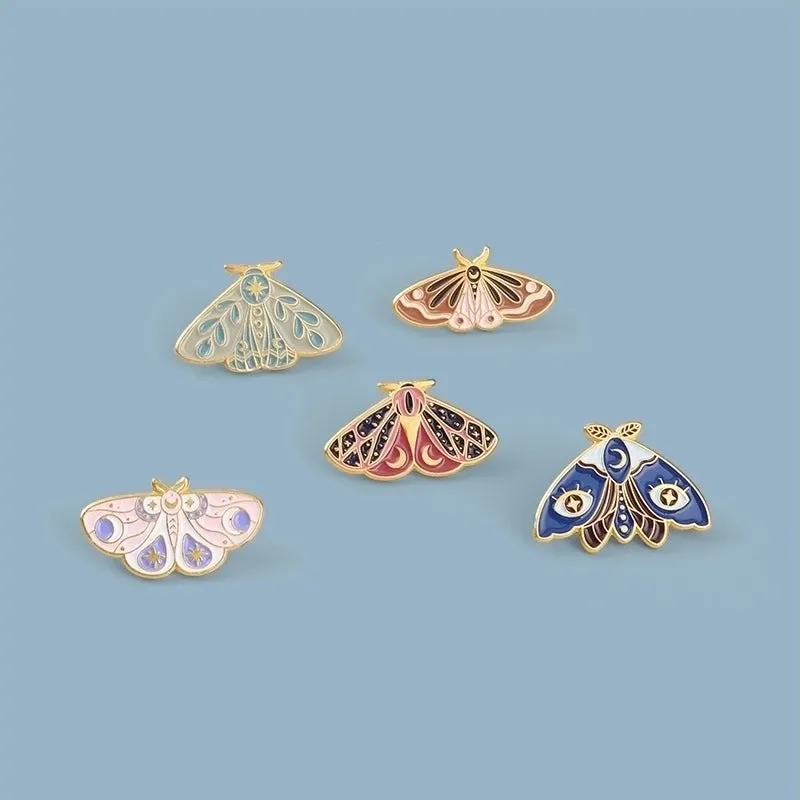 Fashion Pin Animal Butterfly Alloy Stoving Varnish Unisex Brooches