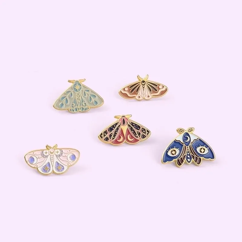 Fashion Pin Animal Butterfly Alloy Stoving Varnish Unisex Brooches