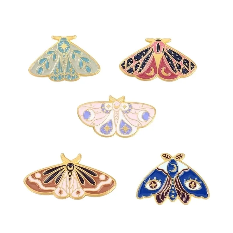 Fashion Pin Animal Butterfly Alloy Stoving Varnish Unisex Brooches