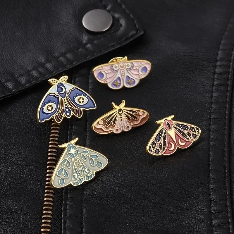 Fashion Pin Animal Butterfly Alloy Stoving Varnish Unisex Brooches