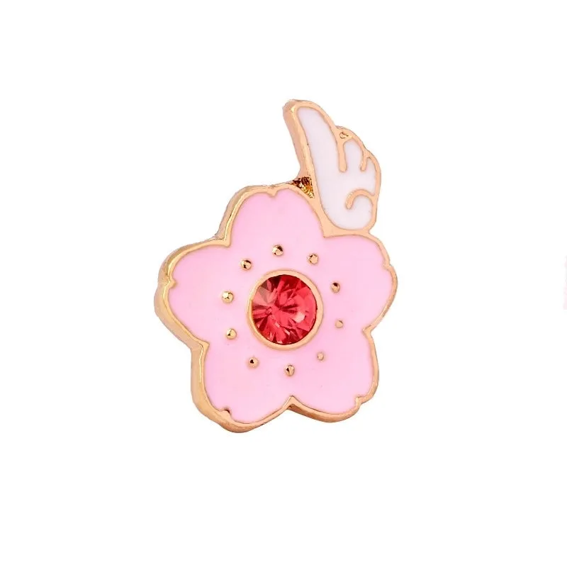 Fashion Pin Leaf Alloy Enamel Unisex Brooches