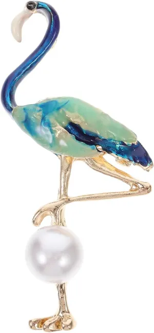 Flamingo Brooch Flamingo Lapel Pins Brooch Pin Alloy Lapel Pins Flamingo Breastpin