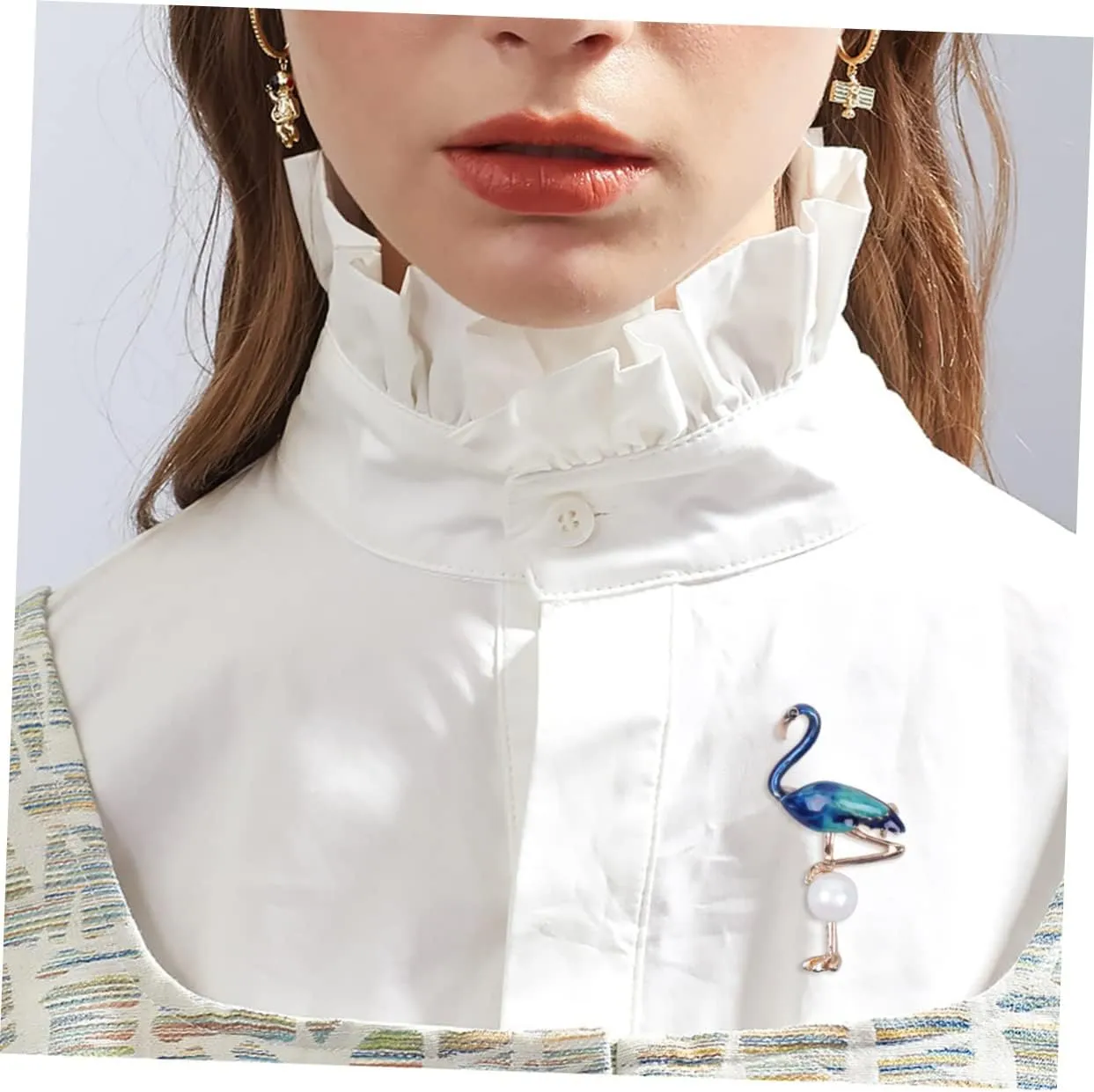 Flamingo Brooch Flamingo Lapel Pins Brooch Pin Alloy Lapel Pins Flamingo Breastpin
