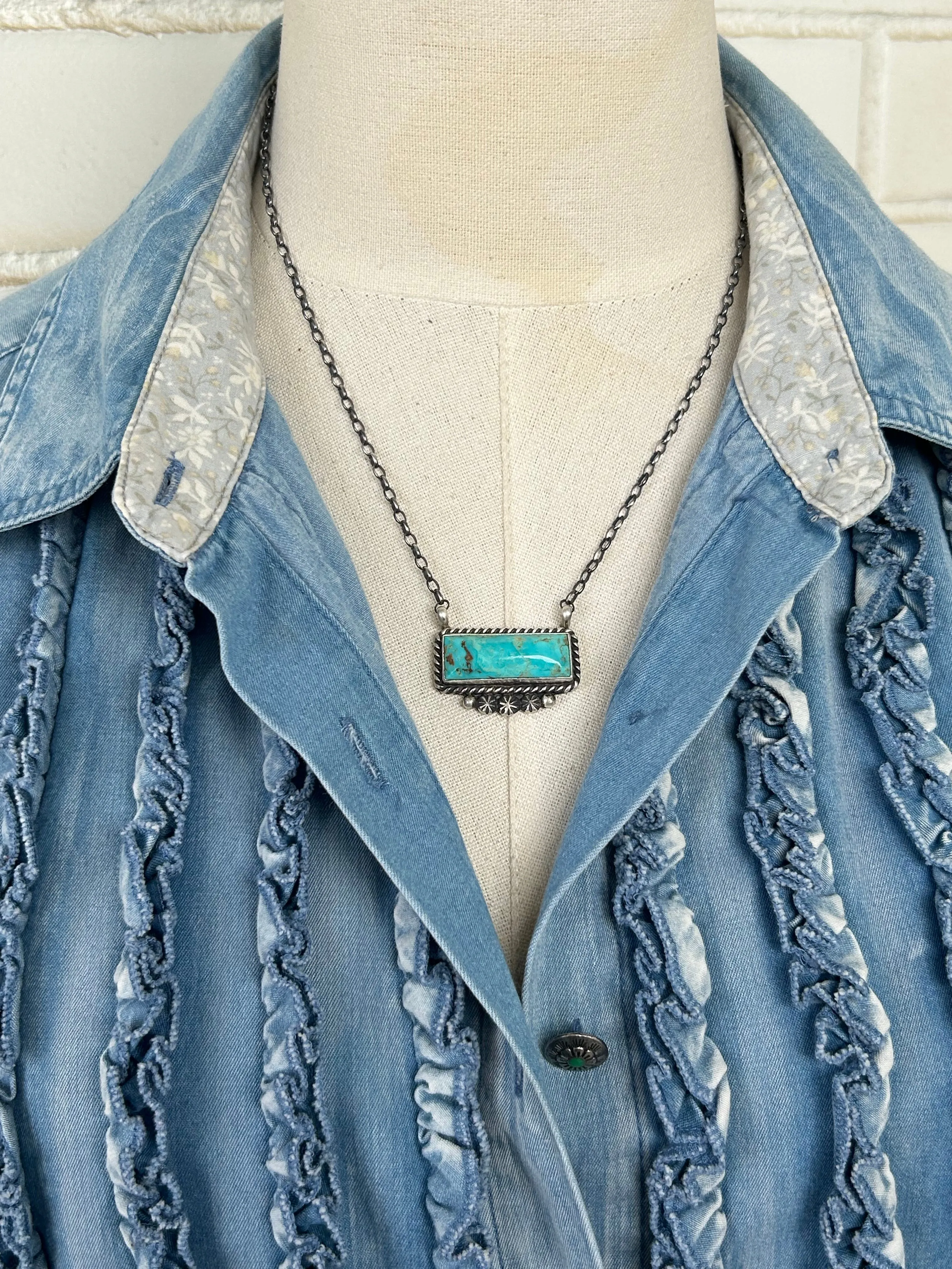 Kingman Bar Necklace #16