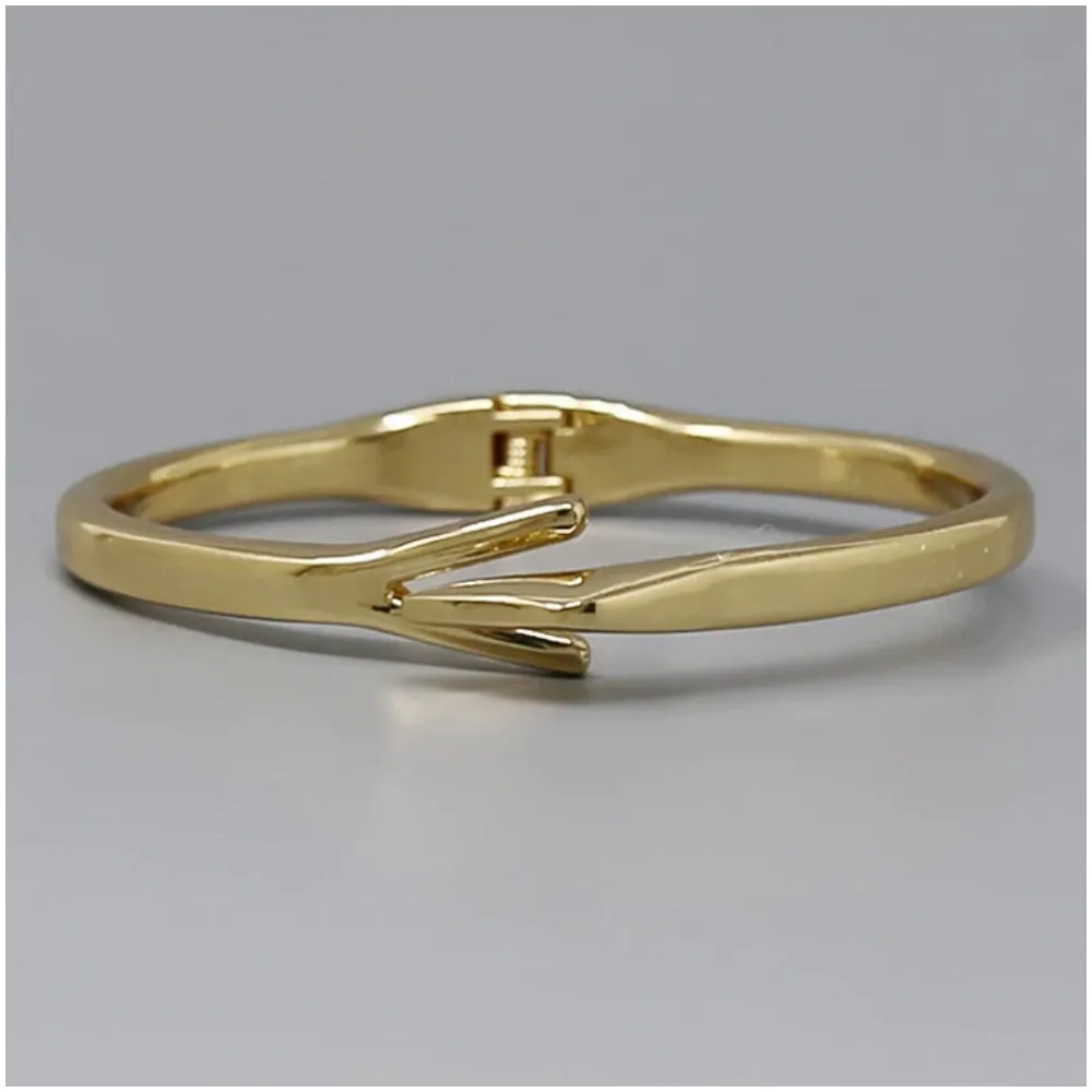 Metal cuff bracelet