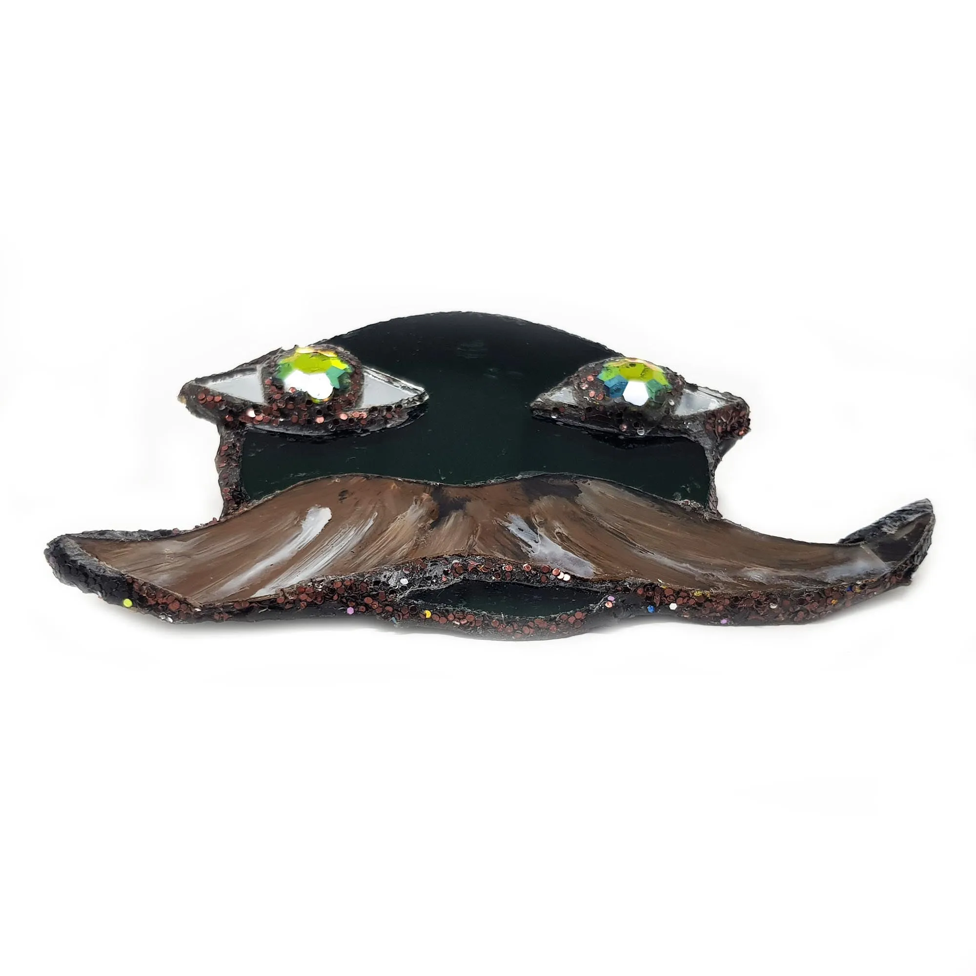 MOUSTACHE BROOCH - SIR FRANCIS GLOBE