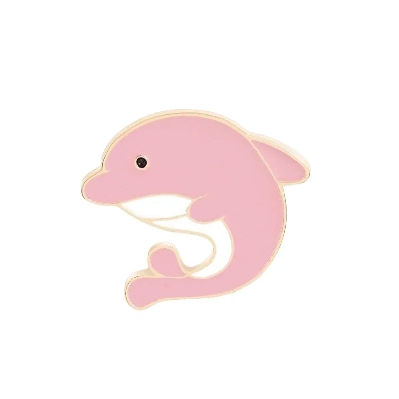 Novelty Pin Animal Fish Alloy Plating Unisex Brooches