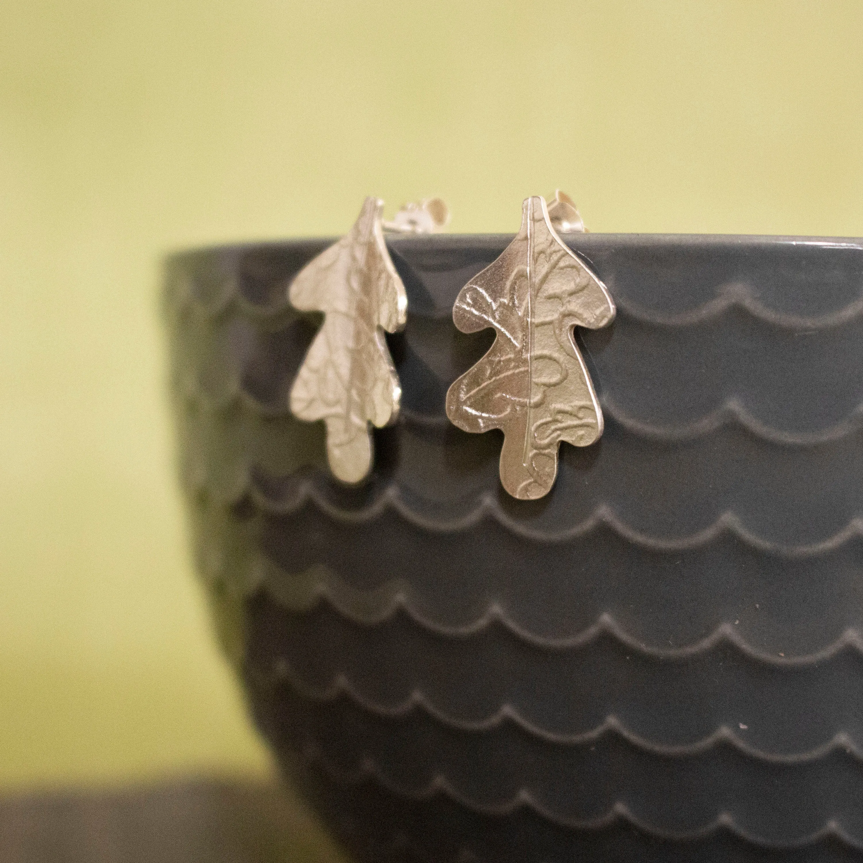 Oak Stud Earrings