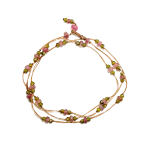 Sharing Loopy Duo Bracelet/Necklace Tourmaline And Henne
